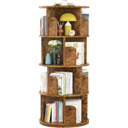 Rotating Four-Tier Corner Bookshelf (view 2) | Roost & Roam