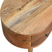 Curved Mango Wood Wave Coffee Table