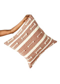 Handwoven Cotton Sienna Euro Pillow