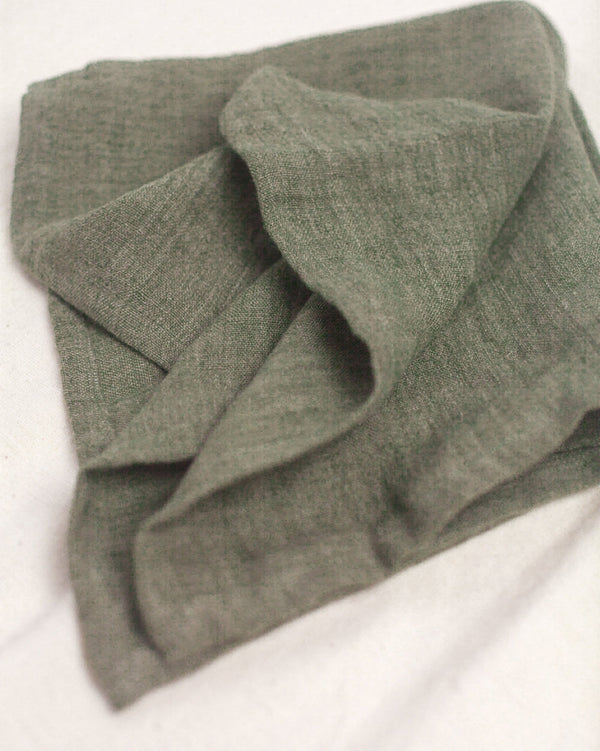 Stone-Washed Linen Dinner Napkins