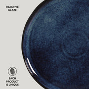 Reactive Glaze Dinner Plate Set