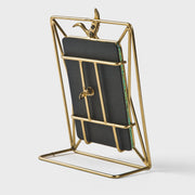 Gold Wire Crane Photo Frame