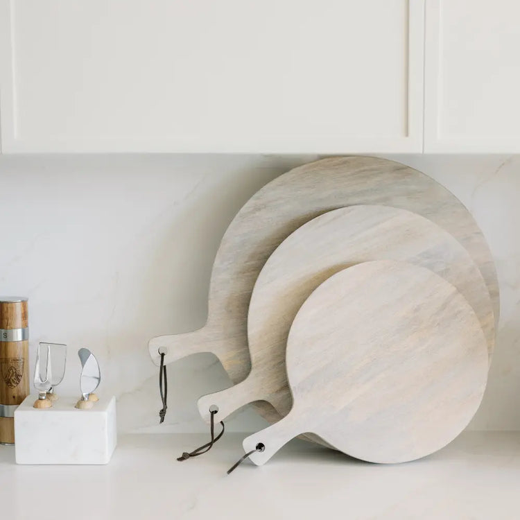 Mango Wood Round Serving Board