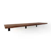 Solid Hardwood Deep Wall Shelf