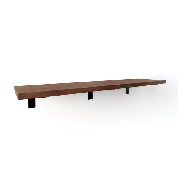 Solid Hardwood Deep Wall Shelf