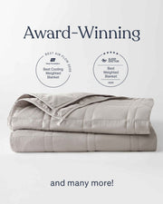 Weighted Cotton Throw Blanket