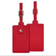 Faux Leather Luggage Tag