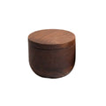 Turned Walnut Wood Spice Jar