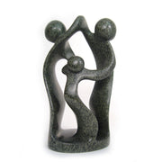 Hand-Carved Rapoka Stone Family Sculpture