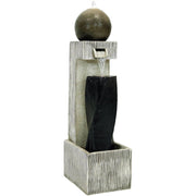 Sphere Column Outdoor Water Fountain