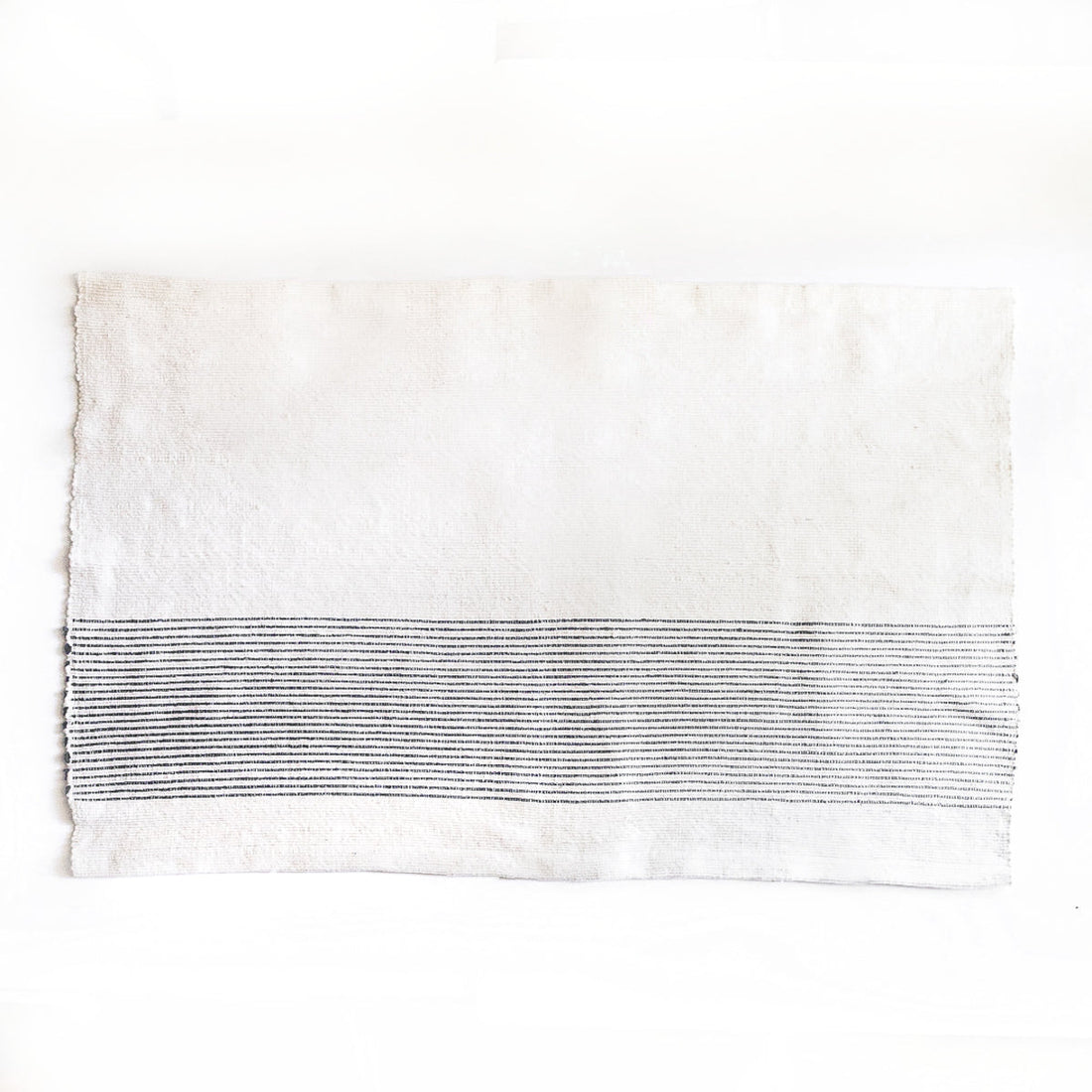 Ribbed Cotton Bath Mat Grey