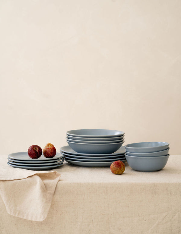 Matte Ceramic Dinnerware Set 16-Piece