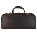 Dark Brown Leather Duffel Bag