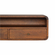 Chestnut Mango Wood Floating Console