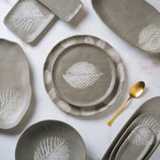 Botanical Speckled Ceramic Dinnerware Set