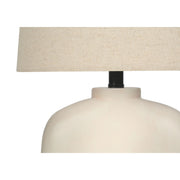Lighting, Table Lamp, Resin, Modern - Cream