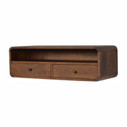 Chestnut Mango Wood Floating Console