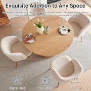 Fluted Pedestal Round Dining Set – dining room set (view 5) | Roost & Roam