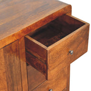 Chestnut Mango Wood Storage Cabinet