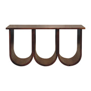 Arch-Base Mango Wood Coffee Table