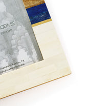 Striped Bone Inlay Picture Frame