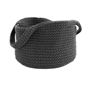Chunky Crochet Round Storage Basket