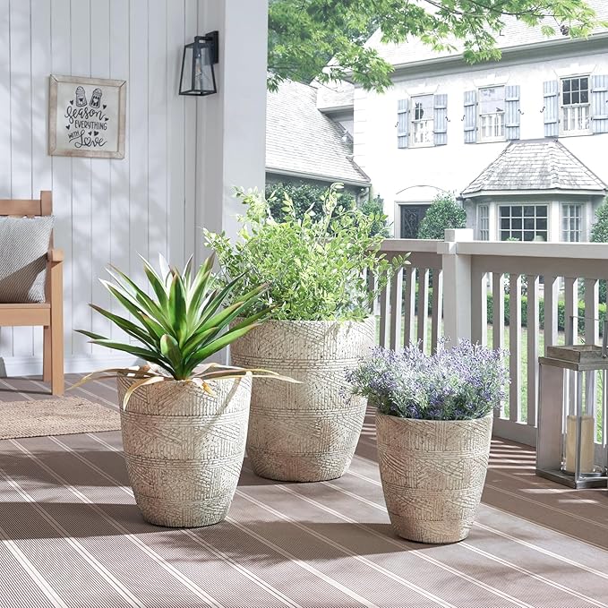 Three pots that earn their place on the porch