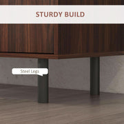 Wood-Grain Three-Drawer Buffet Cabinet – buffet (view 6) | Roost & Roam