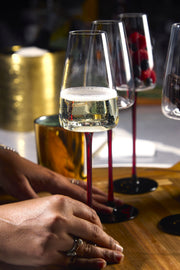 Concave Champagne Glasses