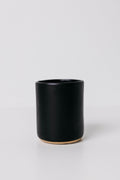 Matte Black Ceramic Tumbler Set
