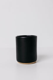 Matte Black Ceramic Tumbler Set