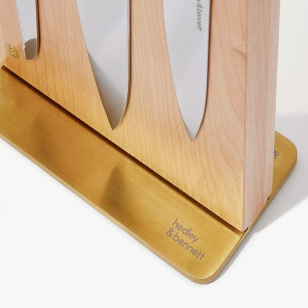 Brass Base Magnetic Knife Stand
