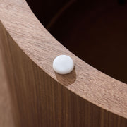 Sintered Stone Round Pedestal Coffee Table — packaging and unboxing view
