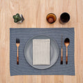 Upcycled Denim Cotton Placemat Set