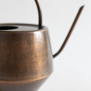 Hammered Copper-Finish Iron Watering Can