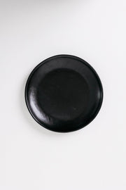 Matte Black Ceramic Dinner Plate Set