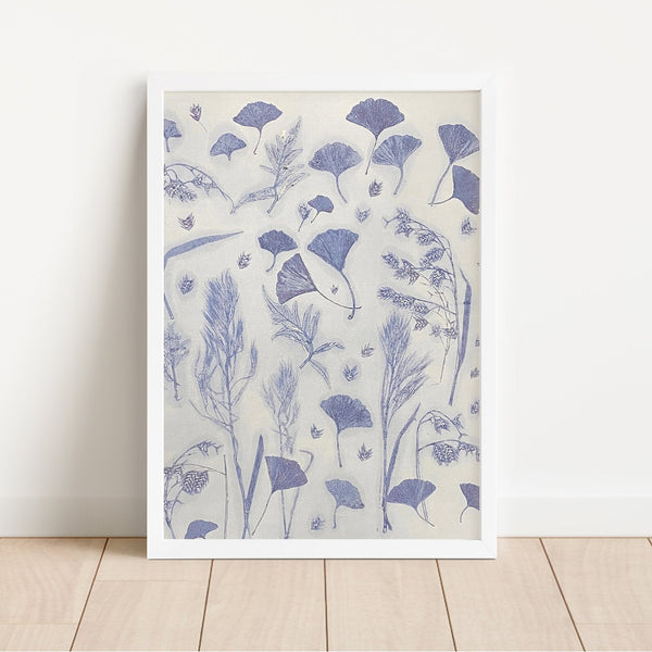 Botanical Monotype Framed Print