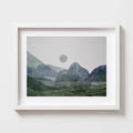 Monotype Landscape Framed Large Print