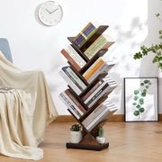Wood-Grain MDF Tree Bookcase – book case (view 4) | Roost & Roam