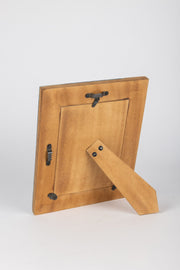 Inlaid Wood and Bone Picture Frame