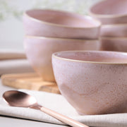 Speckled Ceramic Bowl Set of Six