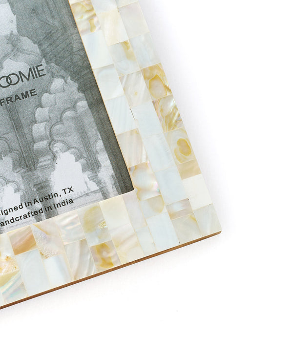 Mother of Pearl Mosaic Picture Frame