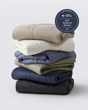Weighted Cotton Throw Blanket