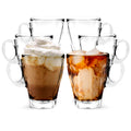 Tapered Soda Lime Glass Mug Set