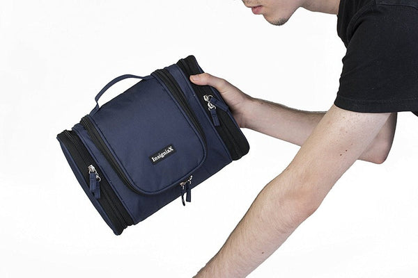 Multi-Compartment Hanging Toiletry Bag
