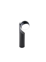 Matte Black Portable Rechargeable Reading Lamp