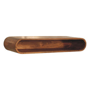 Curved Mango Wood Wall Console