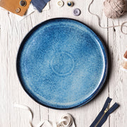 Reactive Glaze Dinner Plate Set