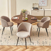 Fluted Pedestal Round Dining Set – dining room set (view 4) | Roost & Roam
