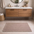 Waffle Weave Taupe Bath Mat